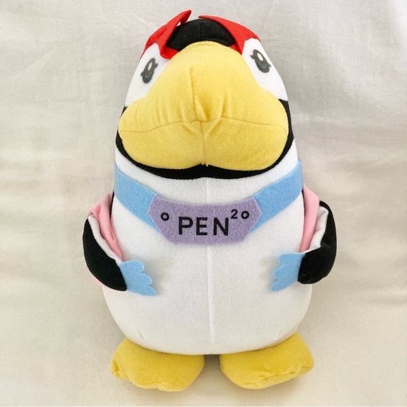 RARE Pen Pen Evangelion Kawaii Anime Penguin Plush - Picture 1 of 12
